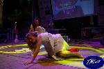 Triggiano: Rotumbè MusicArte del cilento.
Con  il Ballo di San Vito,    accendendo   fuoco e fiaccole, per neutralizzare il veleno della tarantola , la bravissima ballerina  ha  interpretato la scena della Tarantata e del Tarantismo.
