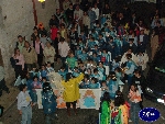 Triggiano: Vista del corteo dall'alto