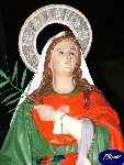 Triggiano: Un primo piano della bellissima S.Lucia.
Foto: Michele Della Fortuna
