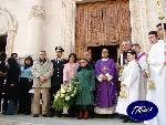 Triggiano: Foto di gruppo sul sagrato della chiesa madre