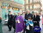 Triggiano: Durante la breve processione