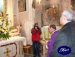 Triggiano: Preghiera finale di don Tonino Posa davanti la statua della Madonna