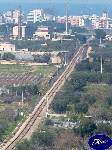 Triggiano: L'intero tratto ferroviario della Sud-Est da Triggiano a Bari.