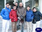 Triggiano: I ragazzi del Circolo Scacchi Triggiano con Daniele Guccione (Presidente del Circolo Scacchi 